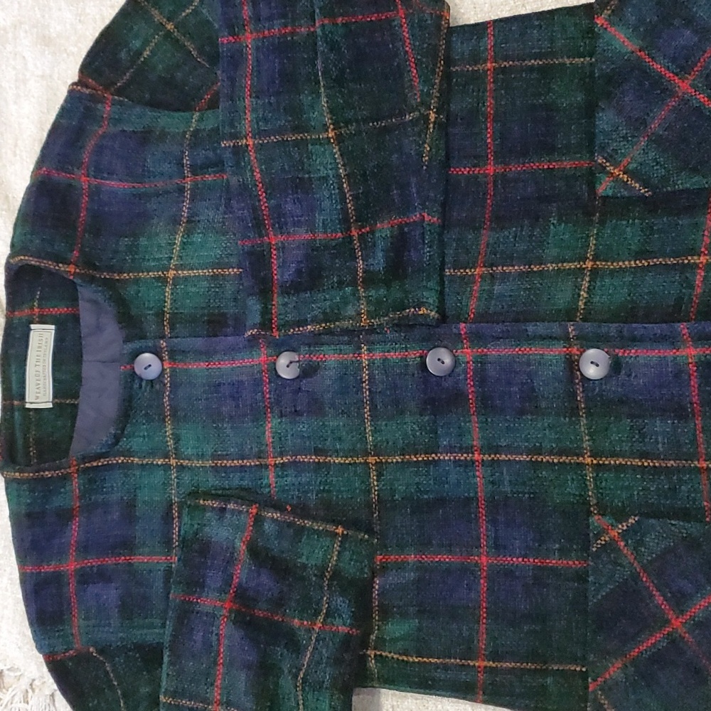 Weave of the Irish buttondown green cardigan sweater size L - Picture 11 of 17